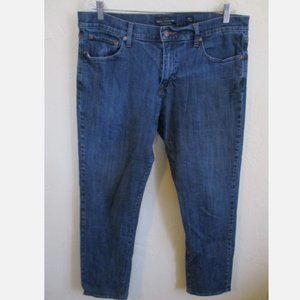 Lucky Brand Jeans Mens 38x34 Straight 221 Medium Wash Stretch Classic Denim Blue